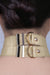 Dragon Choker in Champagne with Dynasti Logo Straps