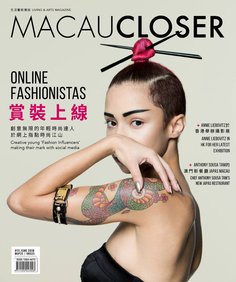 Macau's most influential magazine MACAU CLOSER X Dynasti
