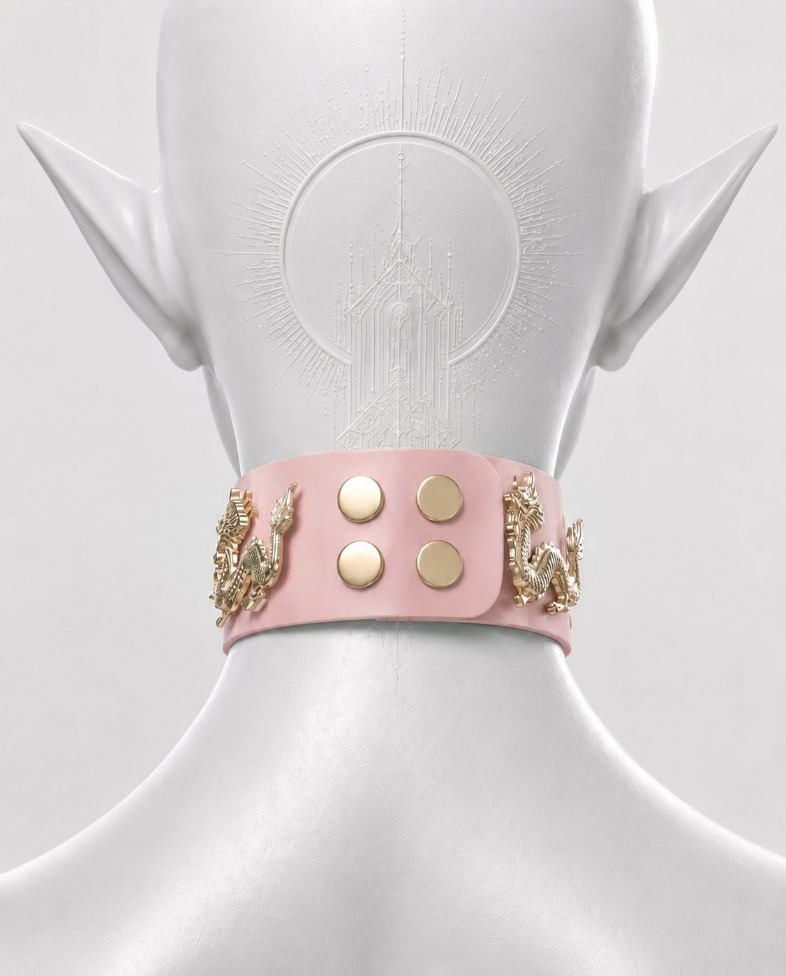 Dragon Princess Leather Choker