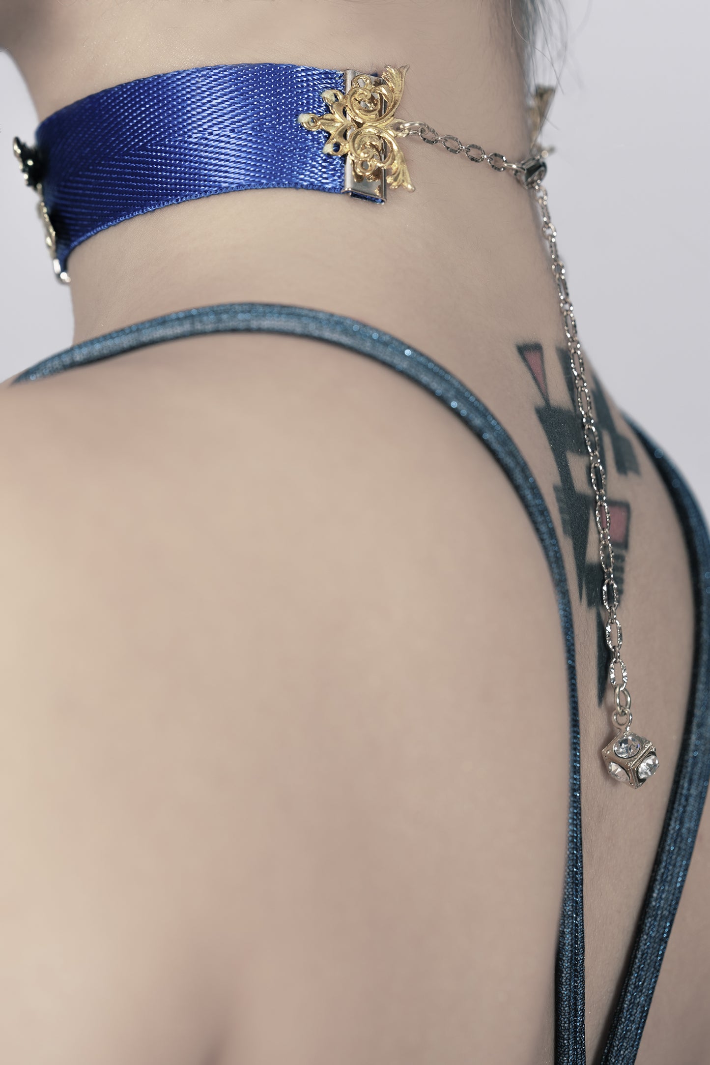 Ice Phoenix Embellished Choker