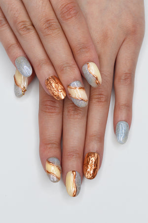 Marble Token Nails