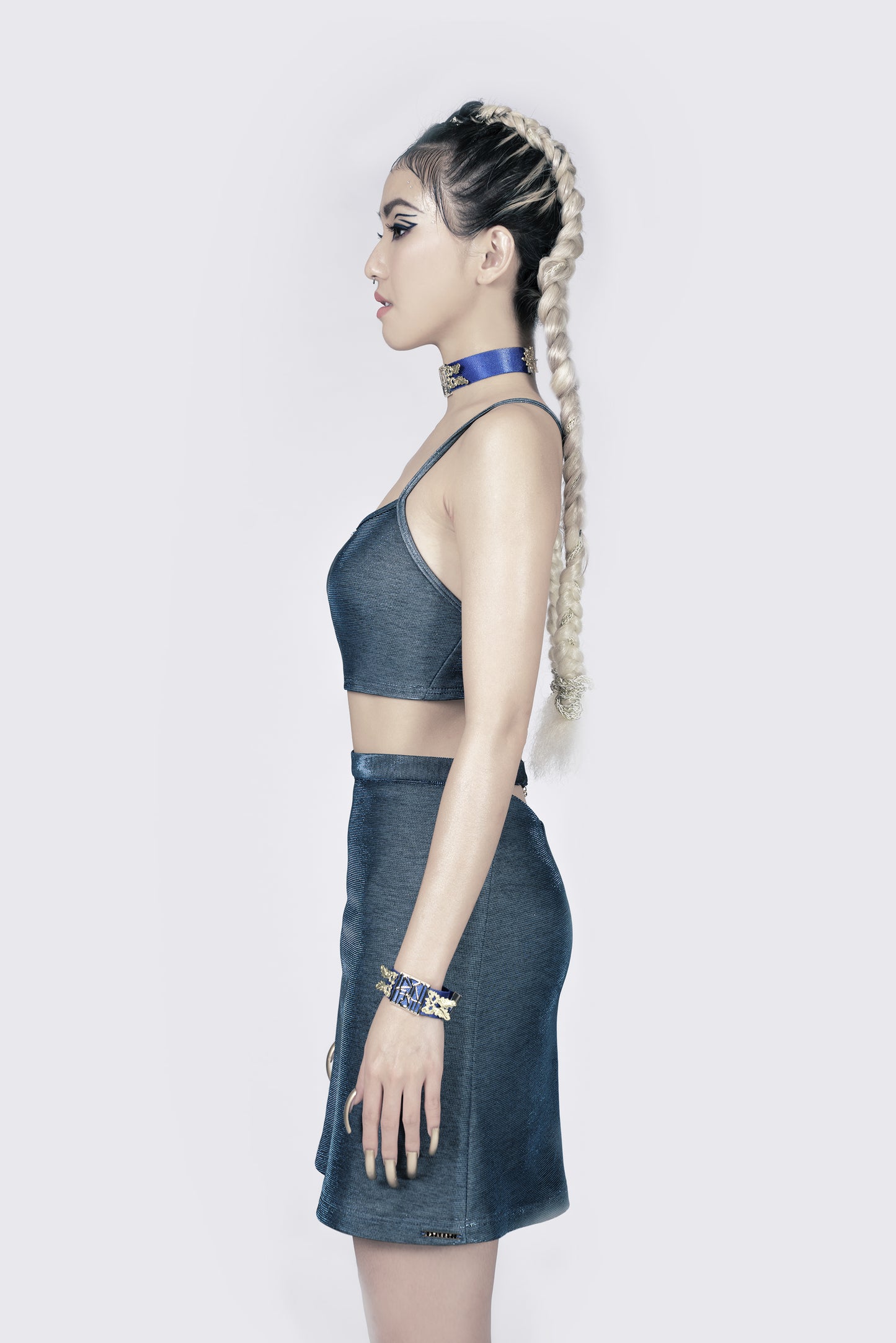 Ice Phoenix Embellished Bracelet