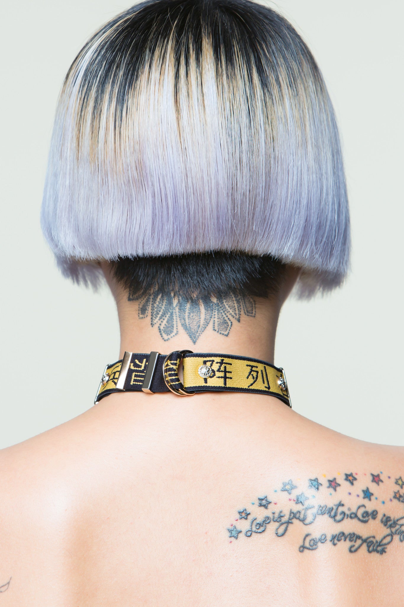 Kuji Kiri Golden Bricks Choker