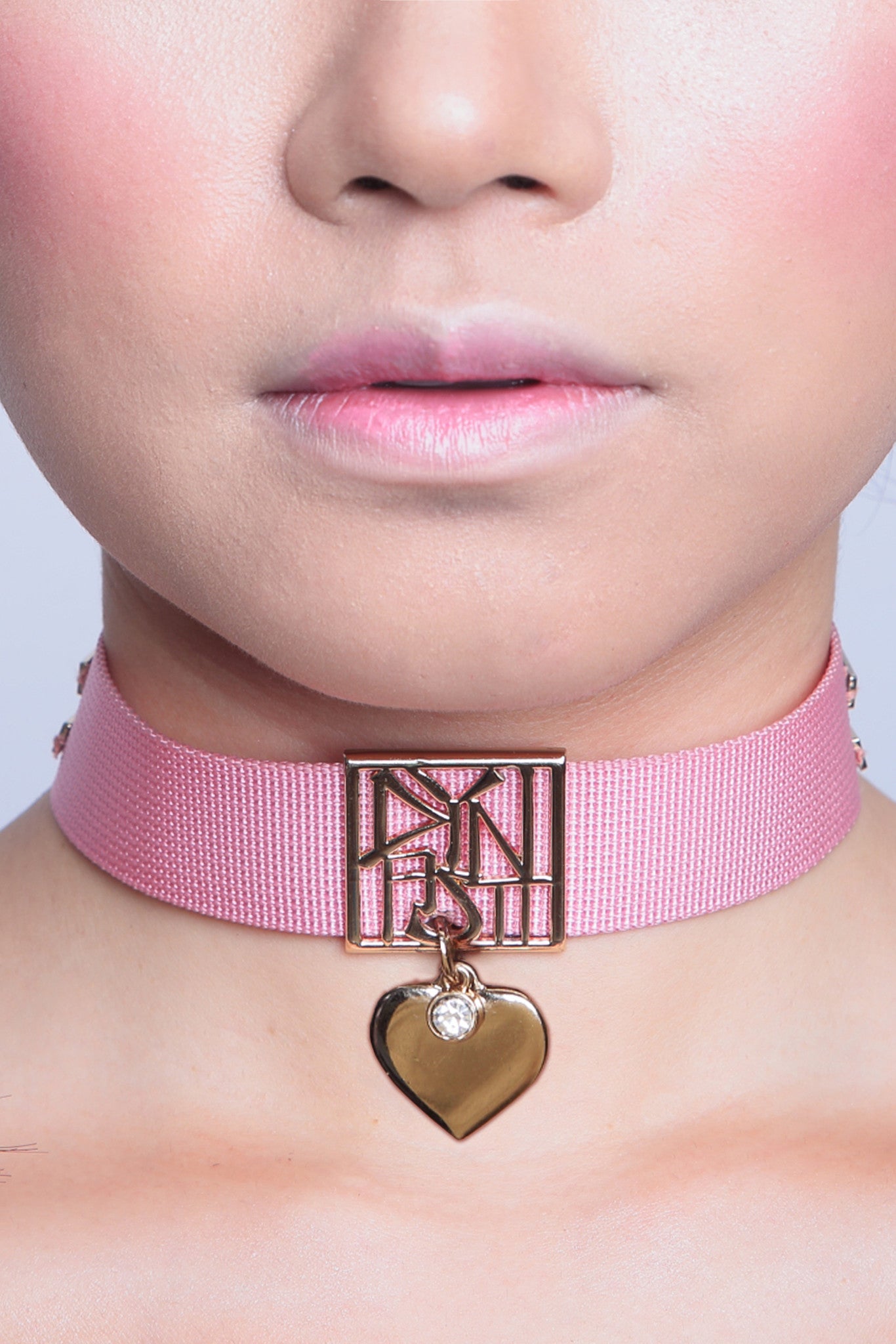 Spoil Princess Choker with Dangling Heart