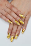 The Golden Princess Luxe Nails