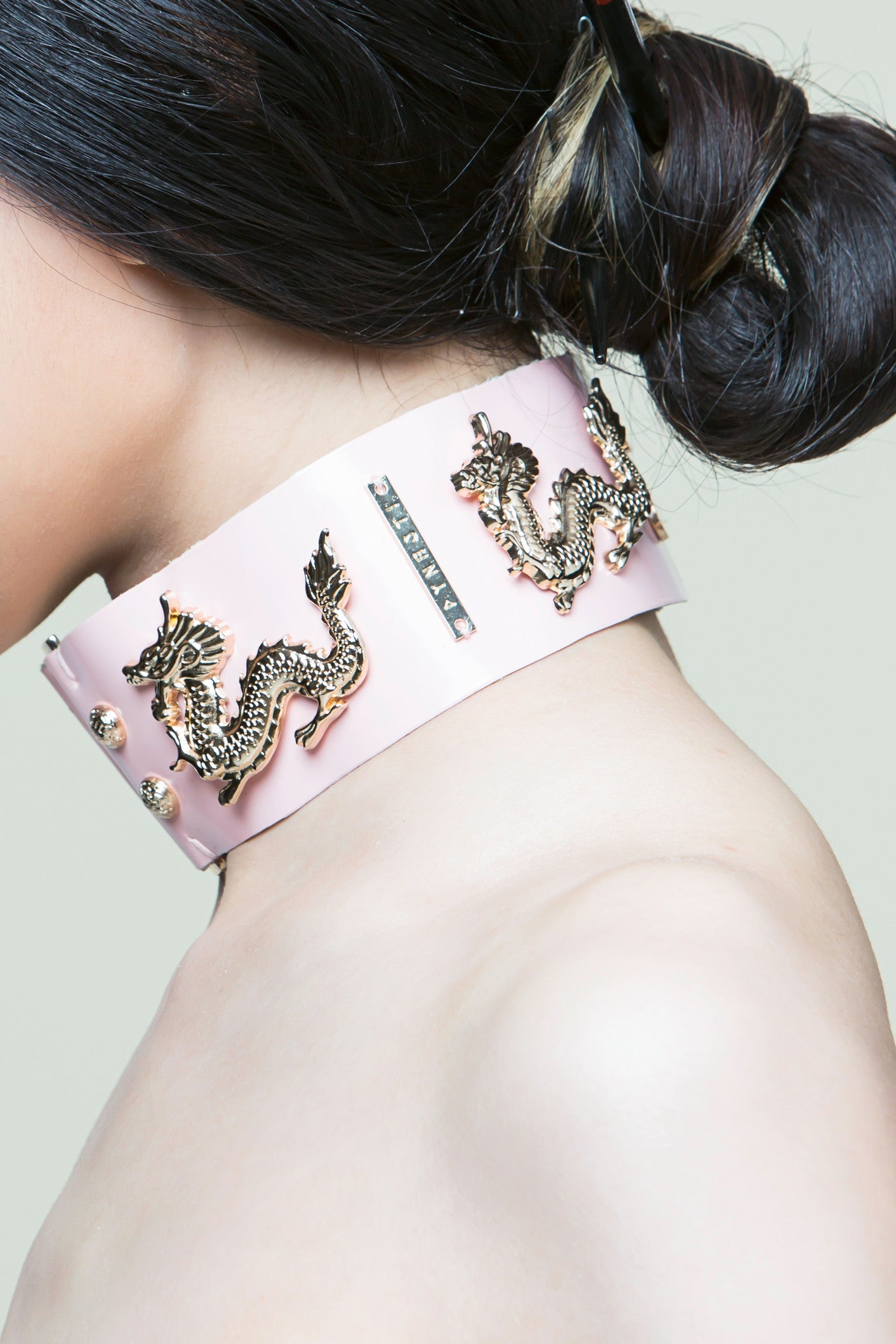 Dragon Princess Leather Choker